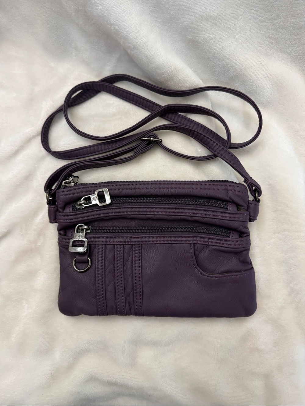 Small Purple Crossbody Bag